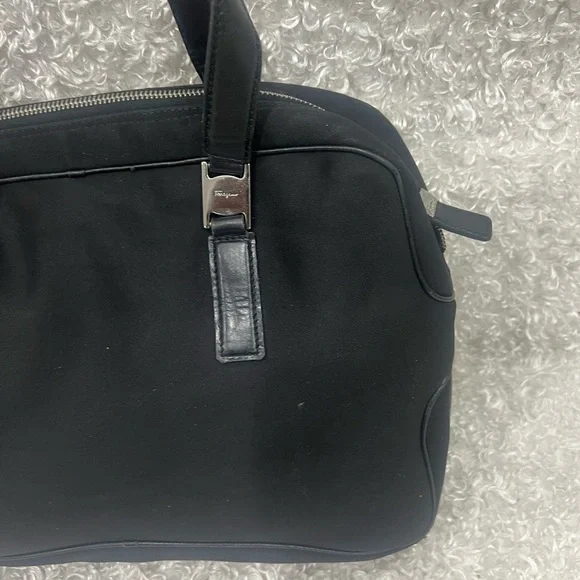 Salvatore Ferragamo Vala Nylon Shoulder Bag